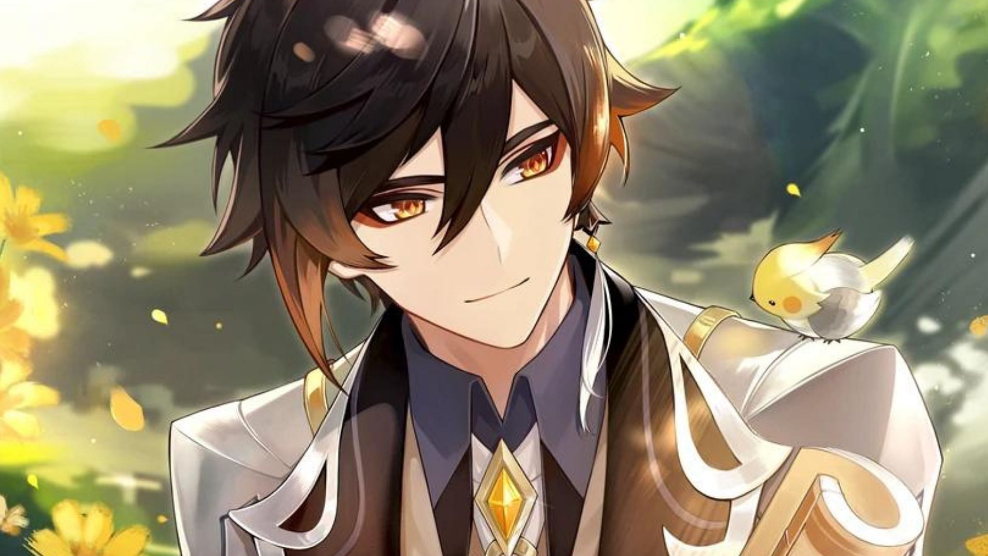 Zhongli is the best shielder in the game (Image via HoYoverse)